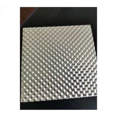 Customized Decorative Aluminium Checkered Plate Embossed Sheet 3003